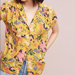 Anthropologie Maeve Raffine Blouse